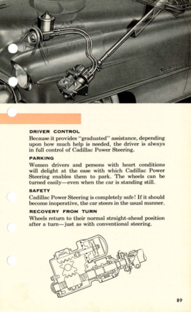 1955 Cadillac Salesmans Data Book Page 22